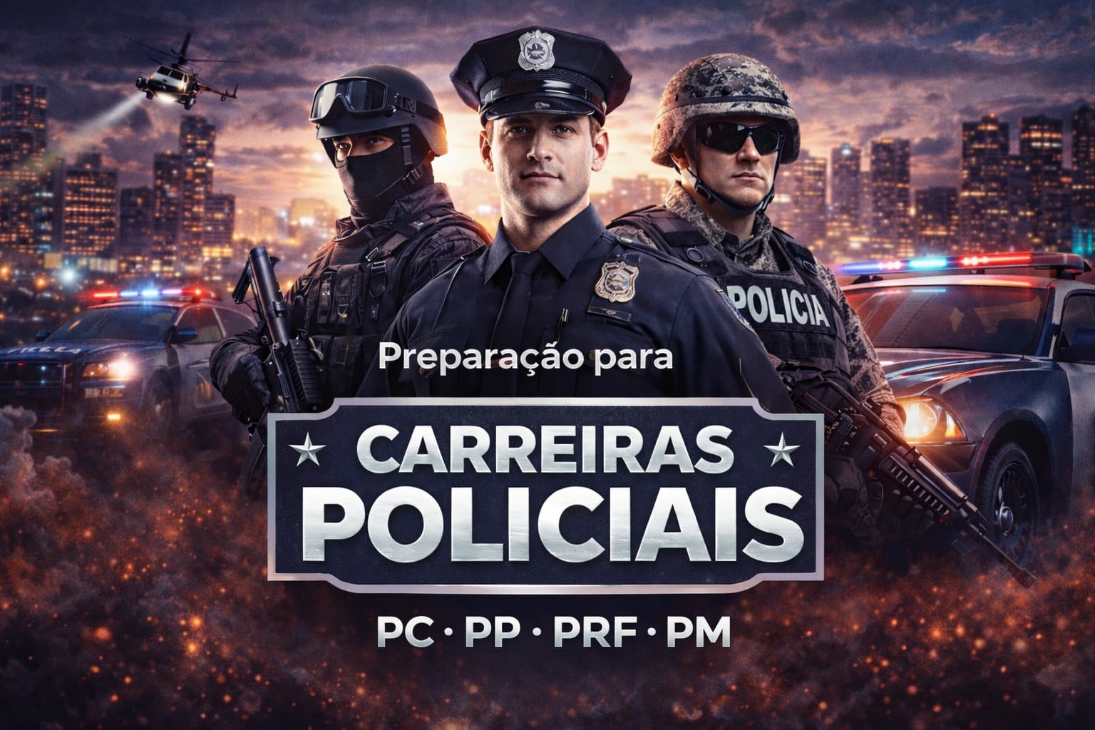 Carreiras Policiais - Em breve